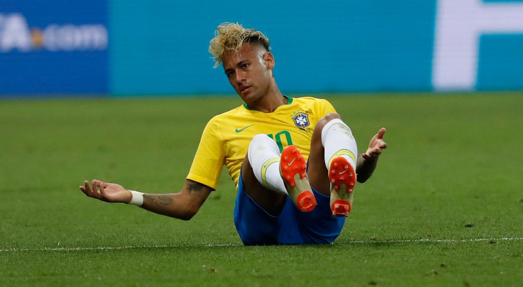 Neymar's theatrics spark ridicule