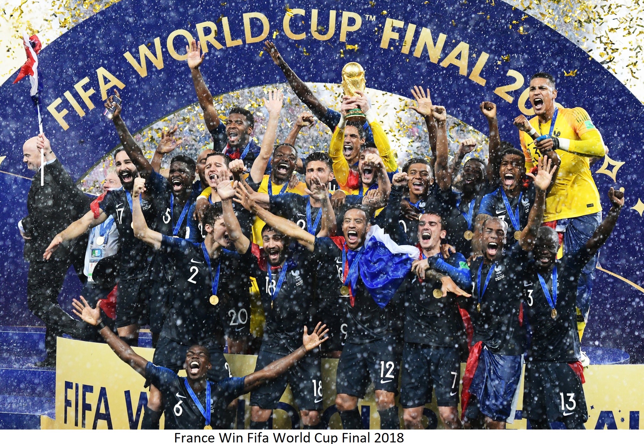 All the World Cup winners since it started