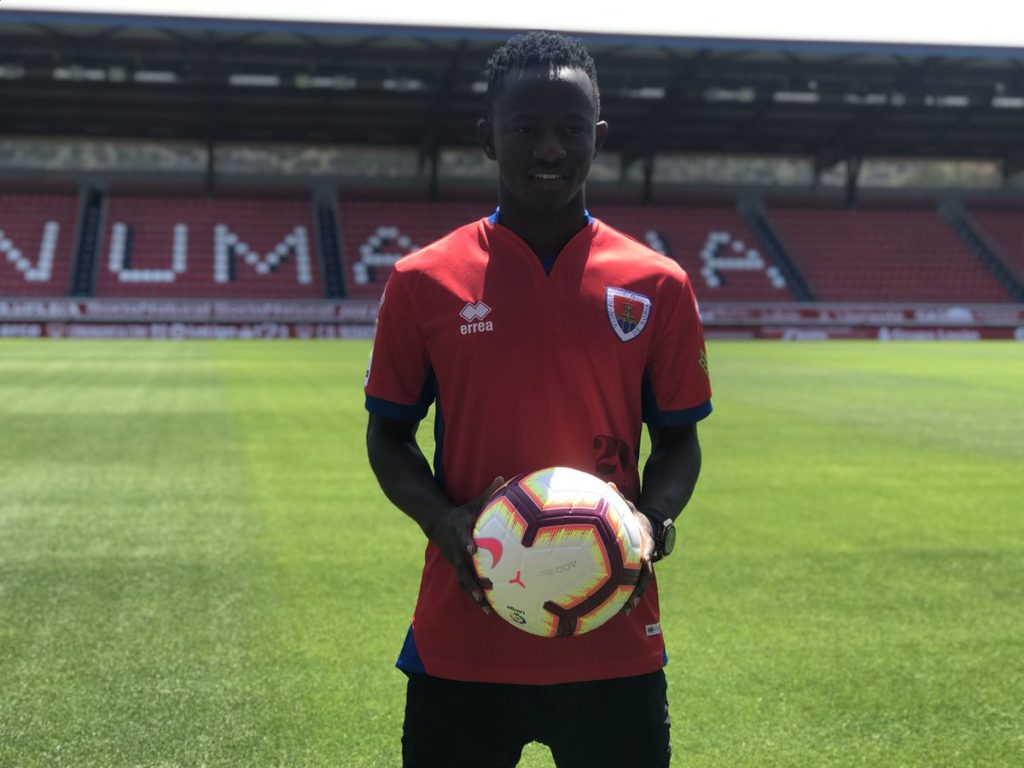 Yaw Yeboah joins Spanish side CD Numancia