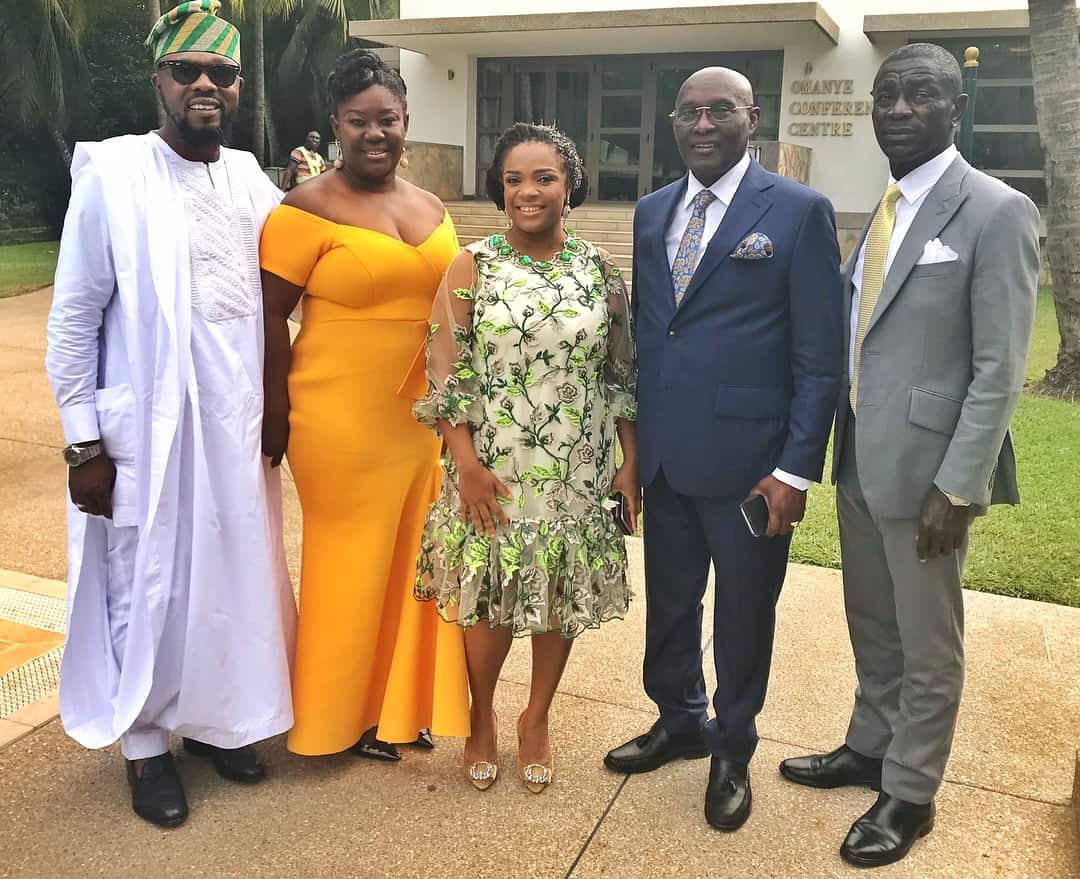 KOD,Joselyn Dumas, Juliet Ibrahim and others spotted at Sarkodie's wedding