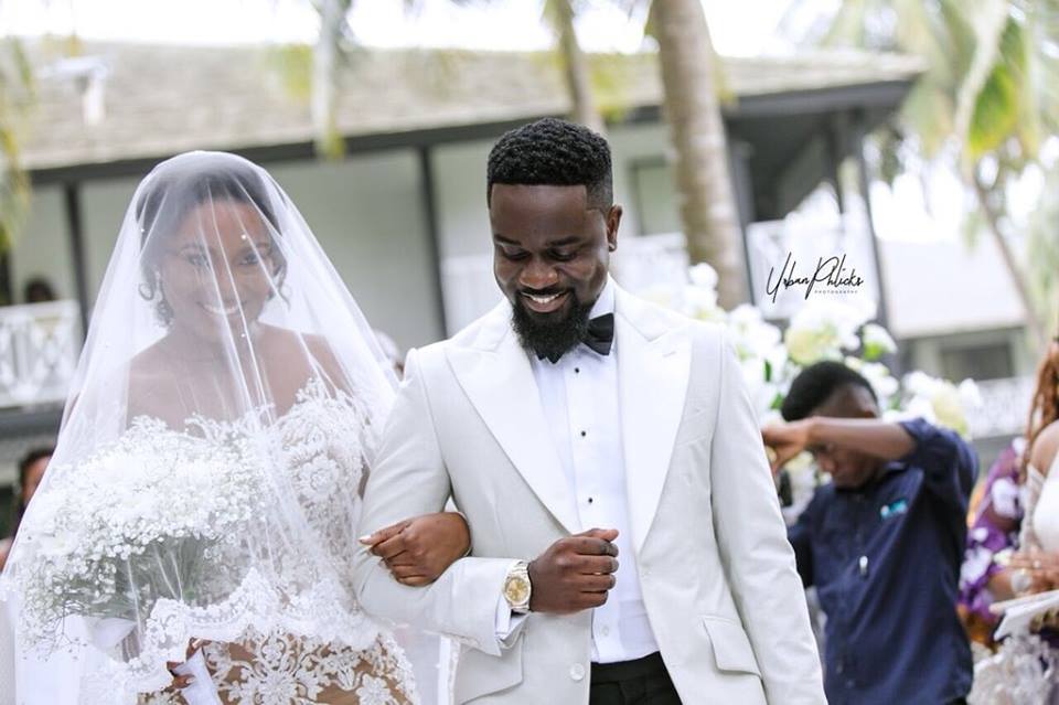 Sarkodie and Tracy's wedding photos are just beautiful