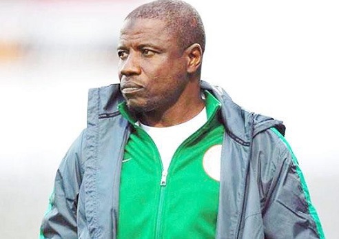 Nigerian football coach Salisu Yusuf filmed taking cash