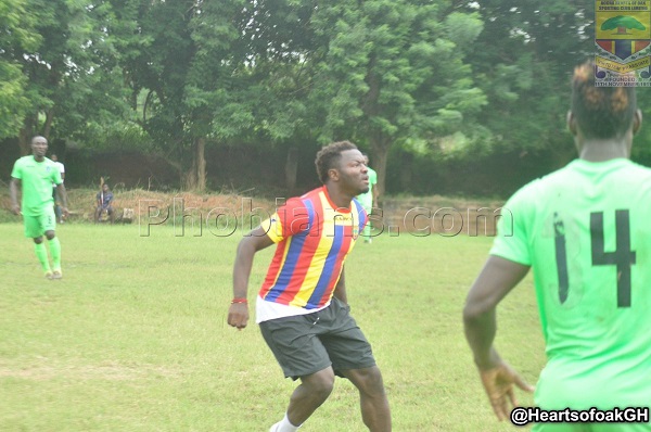 Sulley Muntari played in a friendly for Hearts of Oak