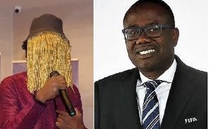 Anas Aremeyaw Anas, investigative journalist and Kwesi Nyantakyi, former GFA Boss