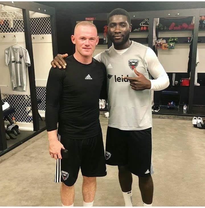 Kofi Opare welcomes Wayne Rooney to DC United