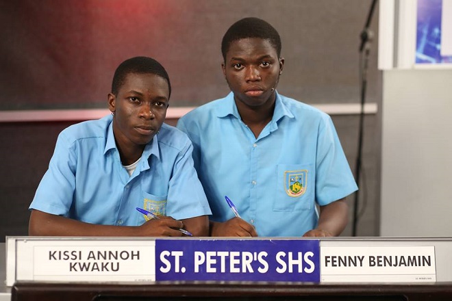 ST PETERS SHS grabs 2018 NSMQ trophy