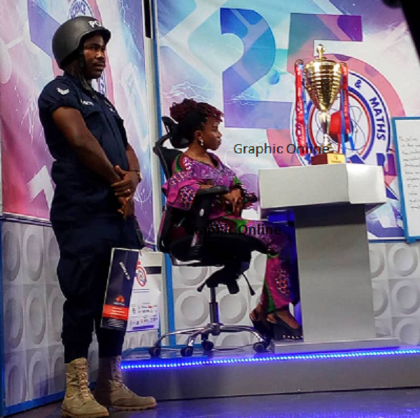 NSMQ 2018: Quiz mistress' handbag was protected by the police