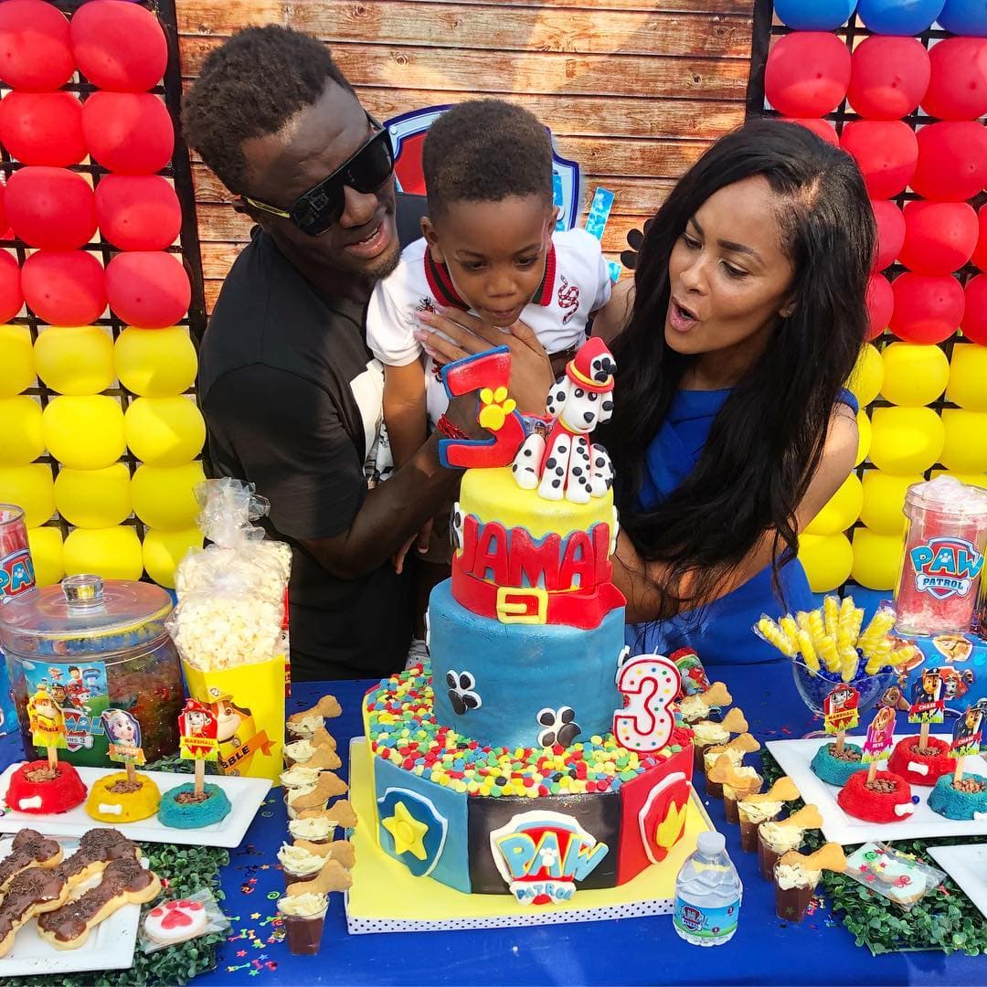 Sulley Muntari celebrates his son Jamal’s birthday in grand style