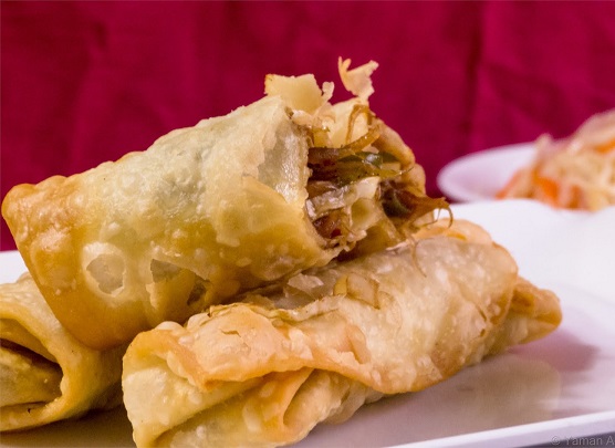 How to make springrolls the Ghanaian way