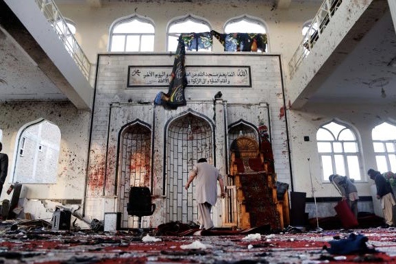 Two worshippers stabbed to death in mosque attack
