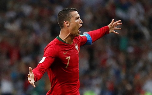 Ronaldo scored a hat trick as Portugal draw 3-3 with Spain in Russia 2018