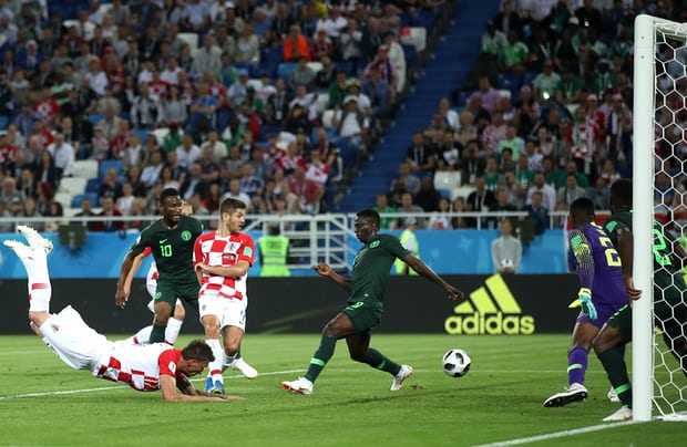 Croatia beat Nigeria 2-0 at Russia 2018