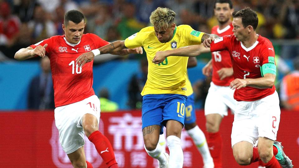 Brazil draw 1-1 with Switzerland