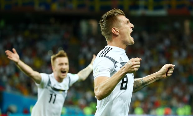 Germany beat Sweden 2-1 in Russia 2018