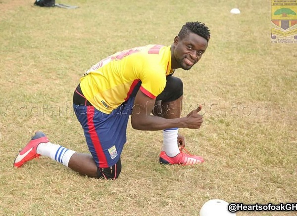 Former Hearts of Oak striker Cosmos Dauda