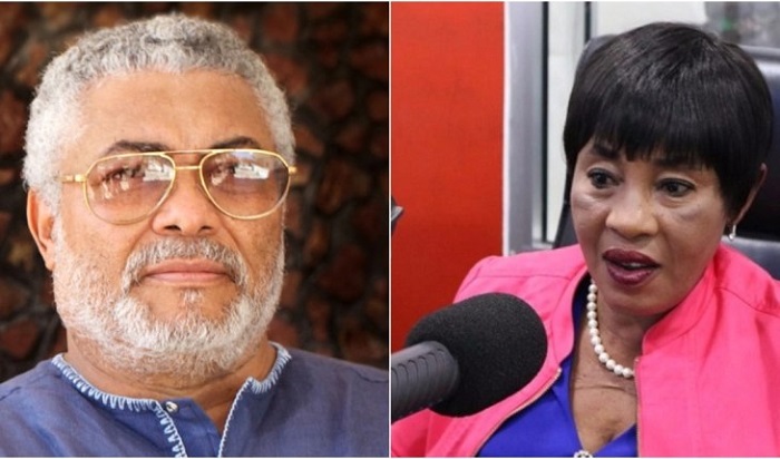 Anita Desooso and Former President Rawlings