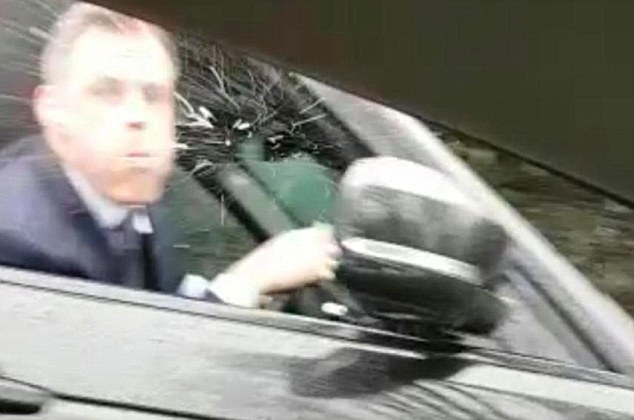 Sky Sports pundit Jamie Carragher has been filmed spitting at a teenage schoolgirl