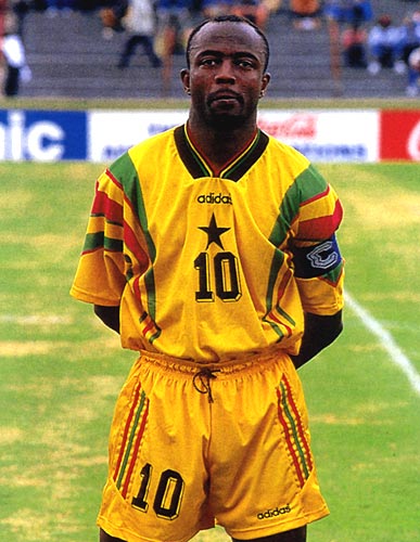 Abedi Pele is one of the football legends that sold Ghana to the world