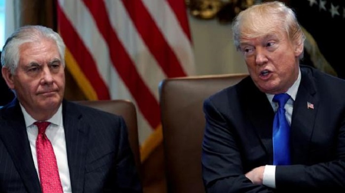 Trump sacks Secretary of state, Rex Tillerson