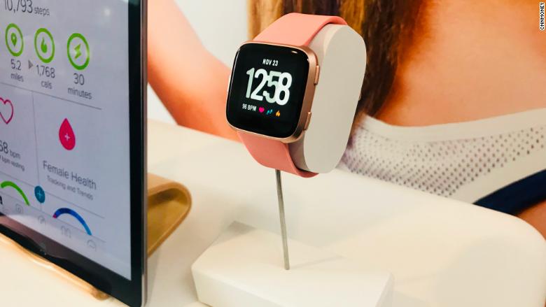 Fitbit's new Versa smartwatch.