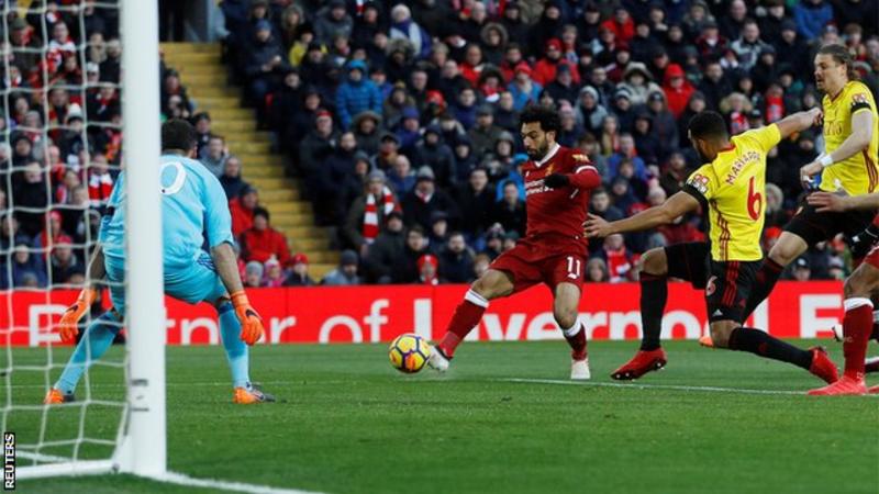Mohamed Salah has now scored 36 goals in 41 games for Liverpool