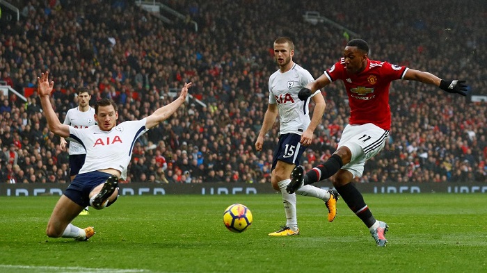 Man United will face Tottenham in the FA Cup semis