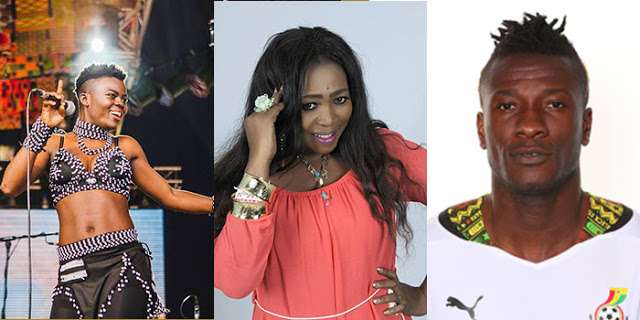 Asamoah Gyan will join Wiyaala and Grace Ashy to compose AFCON 2018 cheer song