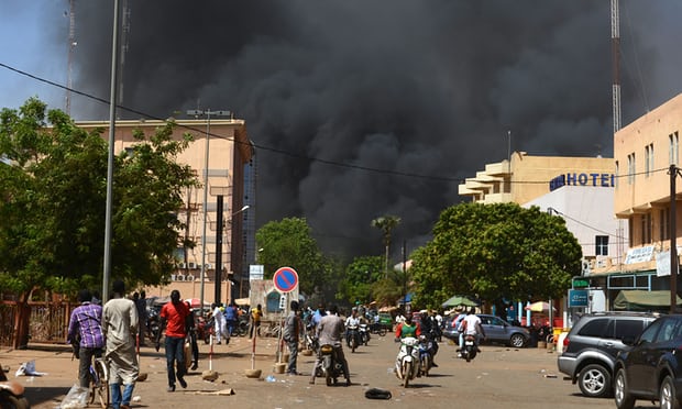 Burkina Faso: Gunfire, explosion 'attack' in Ouagadougou