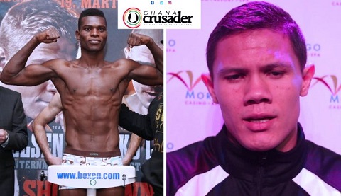 Richard Commey (Left) and Alejandro Luna (Right)