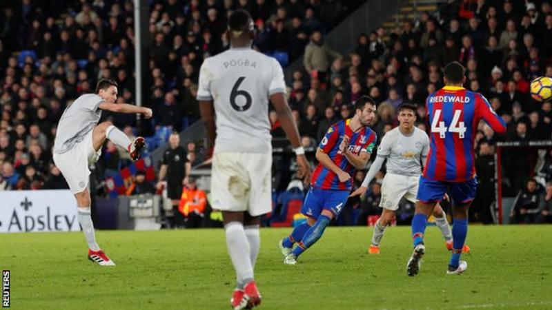 Nemanja Matic's late winner was his first goal for Manchester United
