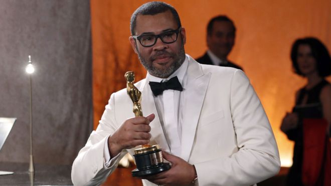 Jordan Peele is first black screenwriter to win best original screenplay Oscar