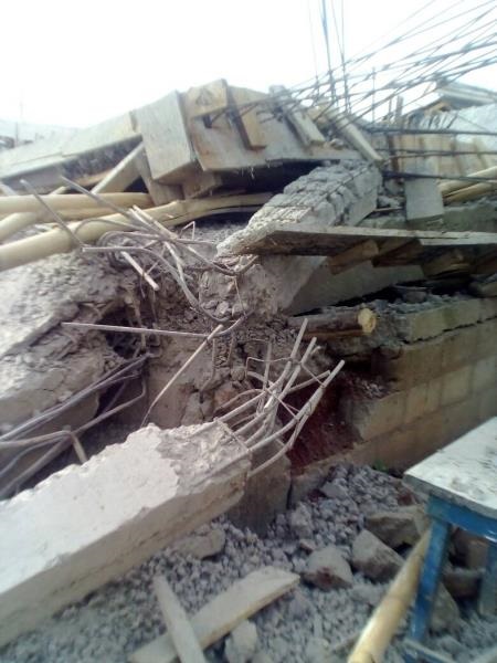 Building collapses on 15 children at Agona Swedru