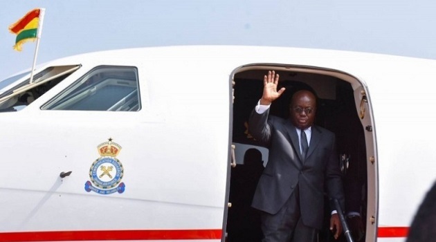 president akufo-addo leaves for india