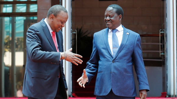 Kenya_president_and_opposition_leader