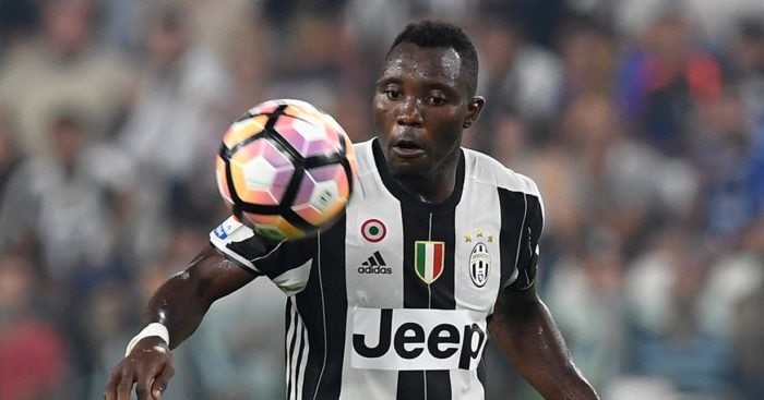 Kwadwo Asamoah has been linked with a move to AS Monaco