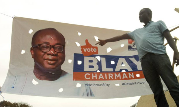 Freddie Blay, acting National Chairman, NPP