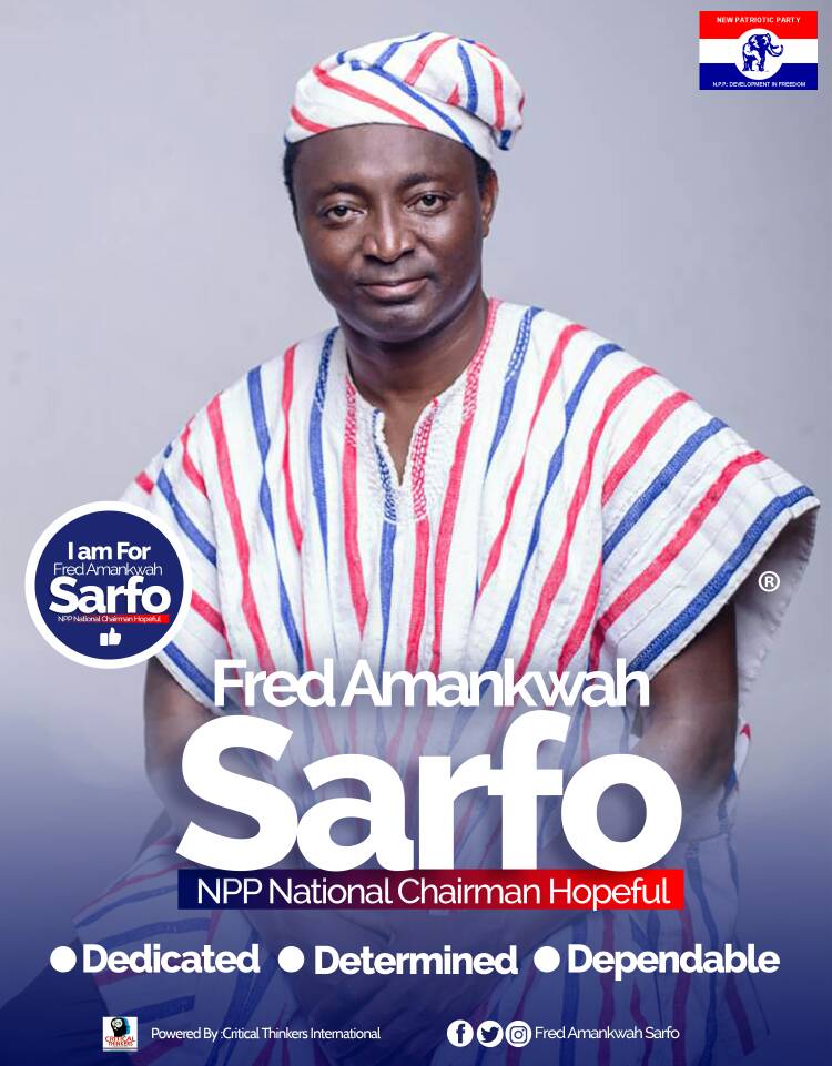 Fred Amankwah-Sarfo withdraws from NPP chairmanship race