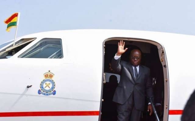 Pres Akufo-Addo on a week-long vacation