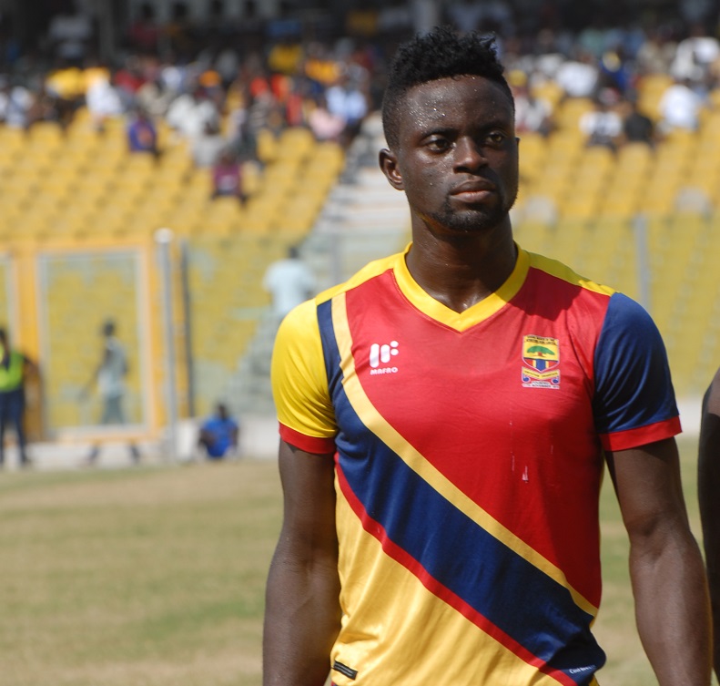 Former Hearts of Oak striker Cosmos Dauda