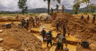 Activities of Small Scale Miners destroying farm lands and water bodies