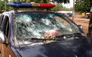 Irate youth in Tumu attacked police personnel at their station