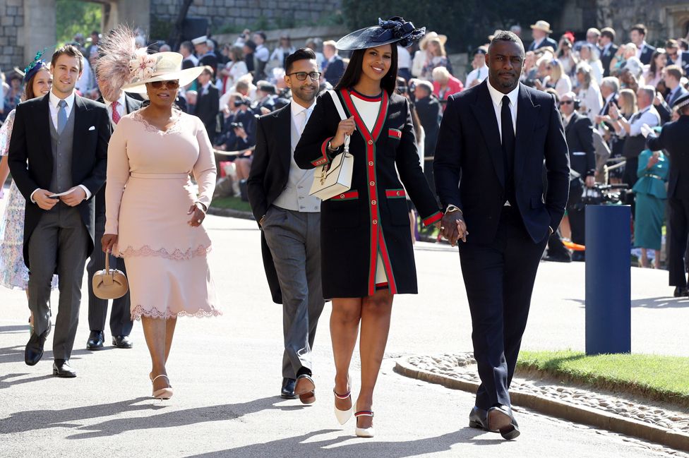 The Suits cast at the Royal Wedding
