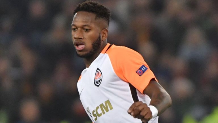 Fred plays for Shakhtar Donetsk in Ukraine 