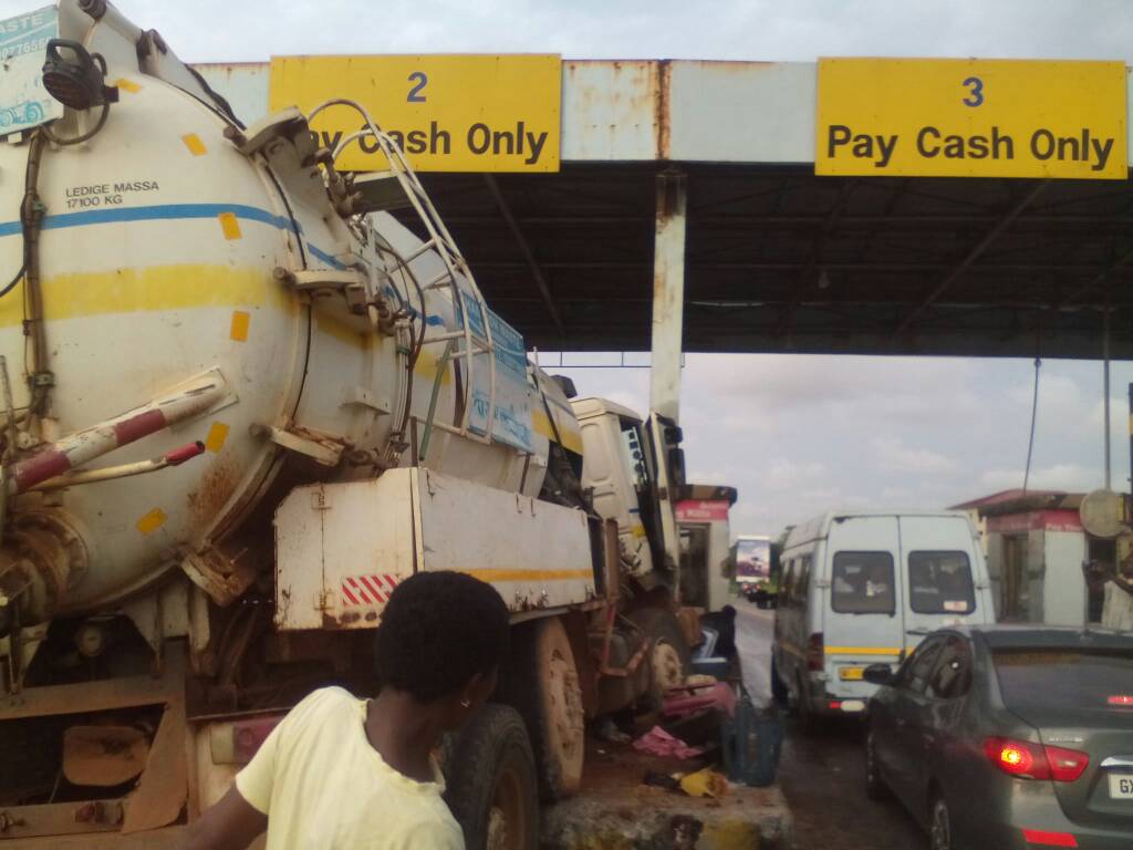 Tollbooth attendant nearly killed
