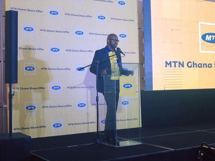 MTN Ghana sells each share at GH75p