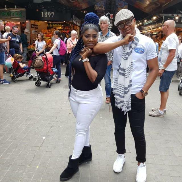 Angel Obinim flies to Spain for a holiday getaway