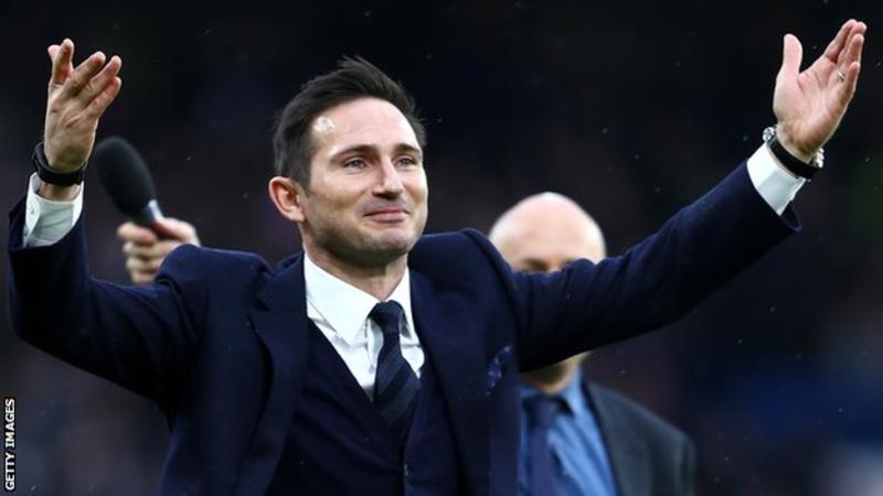 Frank Lampard won three Premier League titles and the Champions League as a Chelsea player