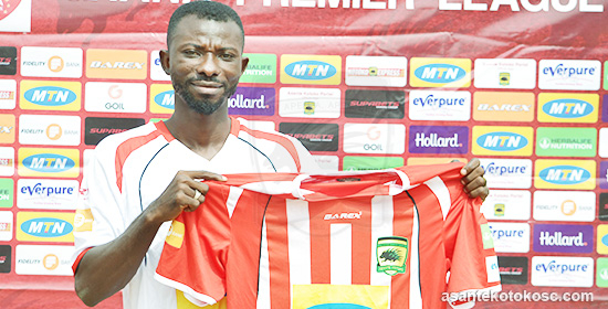 Kotoko midfielder Jordan Opoku