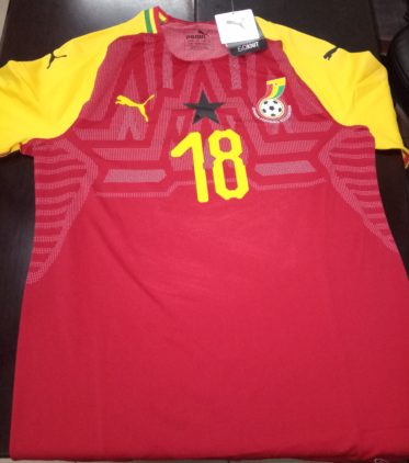 The Black Staellites will wear Ghana's new jersey