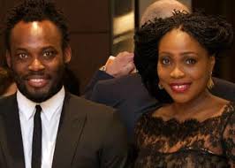 Michael Essien and Akosua Puni